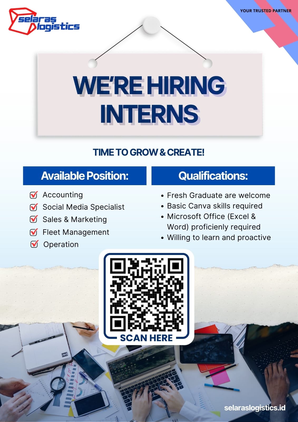 We're Hiring Interns!